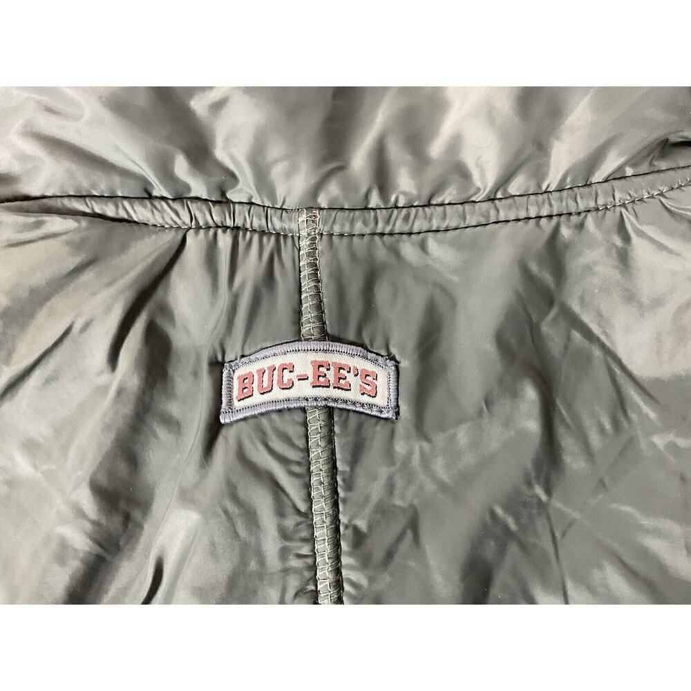 Buc-ee's Womens SmallJacket Aztec Tribal Burgundy Berber Fleece Full Zip Pockets - Picture 15 of 15
